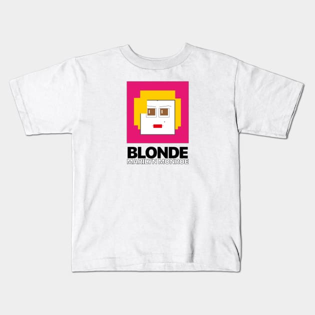 BLONDE Kids T-Shirt by ez2fly